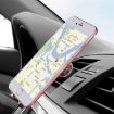 Universal Magnetic Car Phone Holder - Air Vent Mount for Smartphones (Silver) - 1