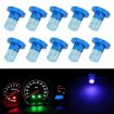 10 PCS 2W T3 Wedge LED Dashboard Gauge Bulbs - Blue Light - 1