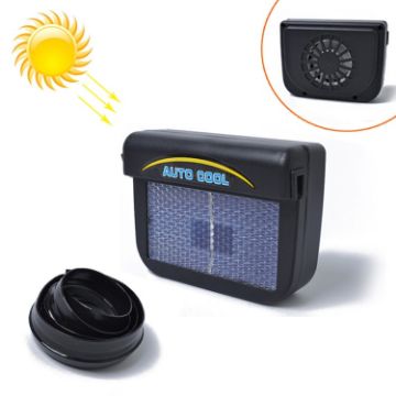 Solar Powered Car Vent Fan - Auto Cool Air Cooling System - 1