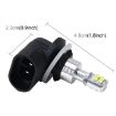 2pcs 881 40W 800LM 6000K 8 LED Car Fog Lights DC 12V White - 5