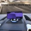 Car Instrument Panel Phone Holder & Parking Card - Black, Multi-function - 5