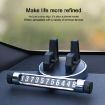 Silver Multi-function Car Instrument Panel Phone Holder & Parking Card - 4