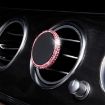 Pink Car Diamond Magnetic Air Outlet Phone Holder - Mobile Mount Accessory - 4