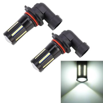 2 PCS 9006 Car Fog Light 66LEDs SMD-2016 6000K 655LM DC9-16V 8.2W - 1