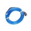 2M Blue LED Strip Light for Car Decoration - Flexible Cold Light - 2