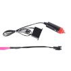 Pink 2M Cold Light Flexible LED Strip for Car Decoration - 4