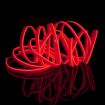 Red 2M Cold Light Flexible LED Strip for Car Decoration - 5