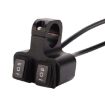 Waterproof Dual Head Motorcycle Handle Switch - Durable & Reliable - 1