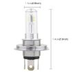 H4 40W 800LM 6000K Car Fog Lights 2PCS, 8 LEDs, DC 12V White Light - 3
