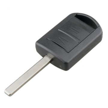 Opel Car Key Replacement Case with Blade - 2 Button Key Shell - 1