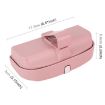 Pink Car Multi-functional Glasses Case with Card Slot - Flat Style - 4