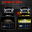 H7 Car LED Fog Light 2PCS 12V-24V 12W 3000K 800LM 12LEDs Yellow - 7