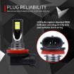 H11/H8 Car LED Fog Light 12V-24V 12W 3000K 800LM 12LEDs White 2PCS - 5