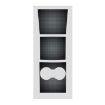 Tesla Model 3 Pre-2021 Central Control Panel Sticker Carbon Fiber Black - 2