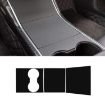 Tesla Model 3 Central Control Panel Sticker Matte Black Scratch-proof PVC - 1