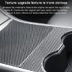 Tesla Model 3 Central Control Panel Sticker Matte Black Scratch-proof PVC - 5
