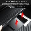 Tesla Model 3 Central Control Panel Sticker Matte Black Scratch-proof PVC - 6
