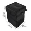 Car Back Seat Hook Garbage Can & Storage Box - Compact & Convenient - 2
