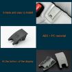 Audi A6 2013-2018 Grey Car Rear Child Seat Isofix Cover - 5