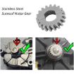 Mercedes-Benz/BMW Car Sunroof Motor Gear, 19 Teeth, W204/W212/W221/W164/F10/F02/E90/E70 - 4