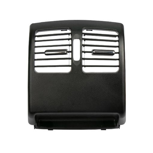 Mercedes-Benz W204 Rear AC Outlet Panel 2007-2014, Left Drive, Black - 1