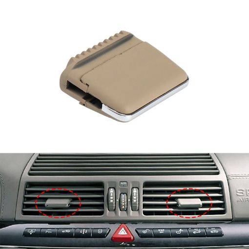 Beige Air Conditioning Switch Paddle for Mercedes S Class W220 1998-2005 - 1