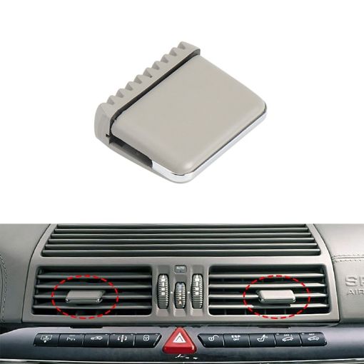 Mercedes-Benz S Class W220 Air Conditioning Switch Paddle Grey 1998-2005 - 1