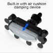 Black Car Air Outlet Gravity Mobile Phone Holder Bracket - Six-Claw Design - 4