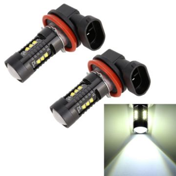 H11/H8 12V 4.3W 6000K 500LM Car Fog Lights 12LEDs SMD-2525 2PCS - 1