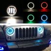 2 PCS 4" Car LED Fog Light 12V-30V 30W 1440LM 12LEDs Yellow Light - 9