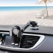 360 Rotating Telescopic Suction Cup Phone Holder for Car - Grey - 6