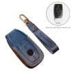 Mercedes-Benz E300L Key Cover - Brown Cowhide Leather Case - 3