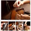Hallmo Brown Cowhide Leather Key Cover for Haval H6 - 7