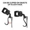 Grey Multifunctional Car Sun Visor & Rear Seat Phone Holder - 3