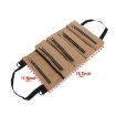 Army Green Multi-function Canvas Car Tool Storage Bag - Portable & Hanging - 3