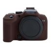 Canon EOS R10 Soft Silicone Protective Case - Coffee Color Cover - 2