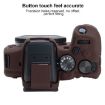 Canon EOS R10 Soft Silicone Protective Case - Coffee Color Cover - 5