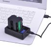 Dual Channel LCD Battery Charger for Sony NP-FZ100 & A9 (ILCE-9) - 8