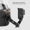 Cycling Helmet Mount Set for GoPro, Insta360, DJI - J-Hook & Adapter - 5