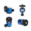 360 Rotation Panoramic Metal Ball Head for DSLR & Digital Cameras - Red - 5