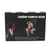 Quick Release Anti-Slip Leather Camera Strap for SLR/DSLR (Right Shoulder) - 4