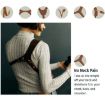 Quick Release Anti-Slip Leather Camera Strap for SLR/DSLR (Right Shoulder) - 8