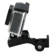 Motorcycle Rearview Mirror Bracket for GoPro, Insta360, DJI Osmo (Black) - 4