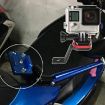 Motorcycle Rearview Mirror Bracket for GoPro, Insta360, DJI Osmo (Black) - 8