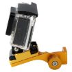 Gold Motorcycle Rearview Mirror Bracket for GoPro, Insta360, DJI Cameras - 4