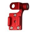 Red CNC Aluminum Motorcycle Rearview Mirror Bracket for GoPro & Action Cams - 5