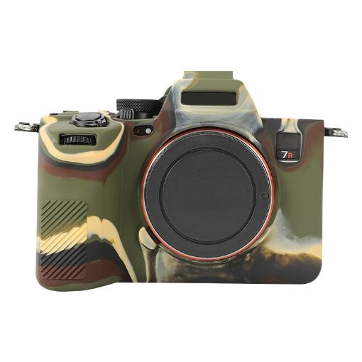 Sony Alpha 7R V ILCE-7RM5 Camouflage Silicone Protective Case - 1
