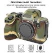 Sony Alpha 7R V ILCE-7RM5 Camouflage Silicone Protective Case - 3