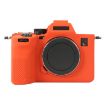 Sony ILCE-7RM5 Alpha 7R V Soft Silicone Protective Case Orange - 1
