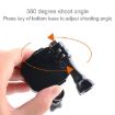 Bicycle Motorcycle Handlebar Mount for GoPro, Insta360, DJI - Black - 4